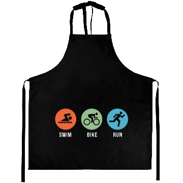 Discover Swim Bike Run Aprons