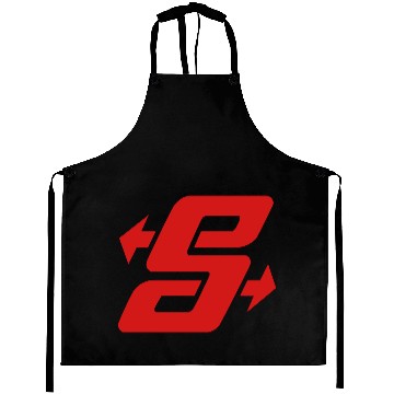 Discover System Transport Logo - Monogram (RED) Aprons