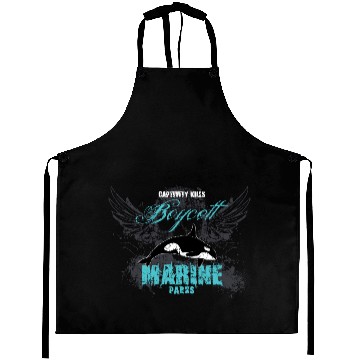 Discover Captivity Kills Orca design by Calico Dragon Aprons