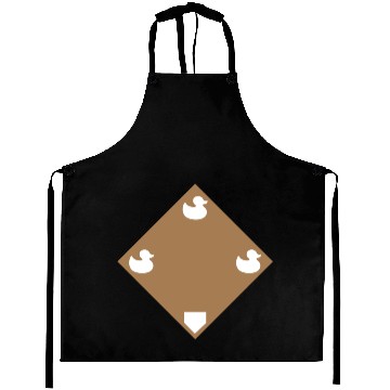 Discover Ducks on a Pond - White Aprons