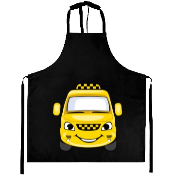 Discover Taxi design art Aprons