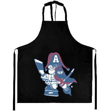 Discover Milwaukee admiral cartoon Aprons