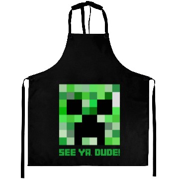 Discover Minecraft: See ya, dude! - Creeper Aprons