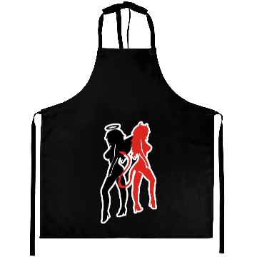 Discover Angel Devil Sexy Woman Aprons