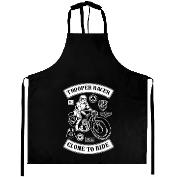 Discover Stormtrooper Biker Racer Aprons