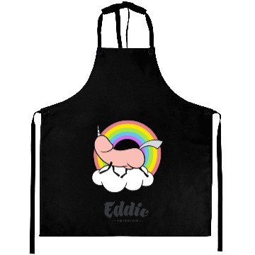 Discover Eddie Funky Unicorn Dick Aprons