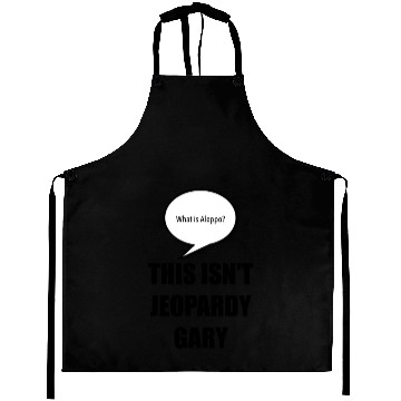 Discover Gary Johnson Jeopardy Aprons