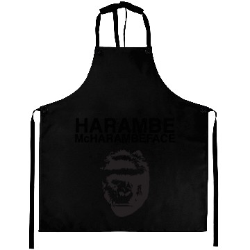 Discover Harambe McHarambeface Aprons