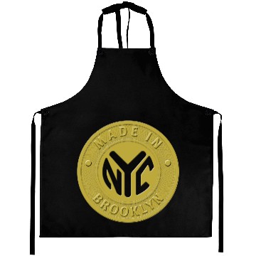 Discover Brooklyn Subway Token Aprons