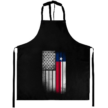 Discover USA Vintage Texas State Flag Aprons