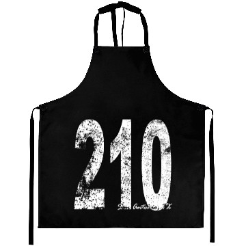Discover Vintage San Antonio Area Code 210 Aprons