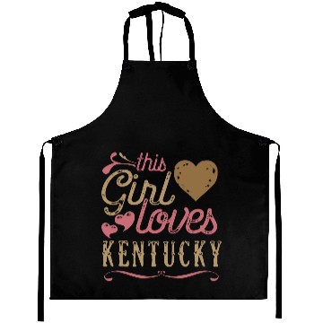 Discover This Girl Loves Kentucky Aprons