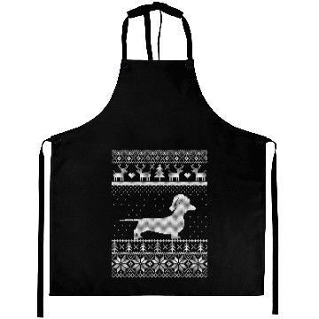 Discover Dachshund Ugly Christmas Aprons