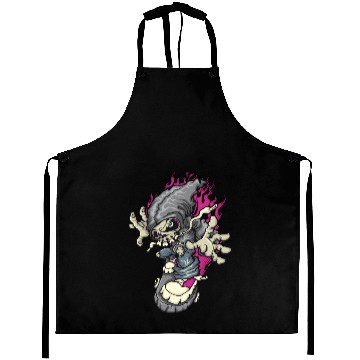 Discover sklet-skate-comics-cartoon-cool Aprons