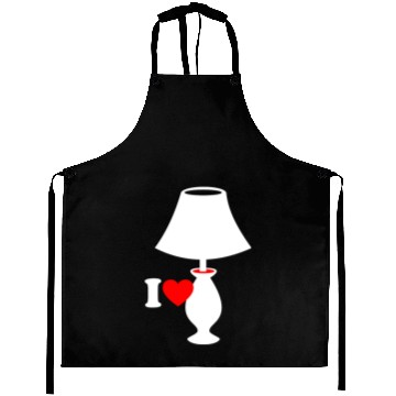 Discover I Love Lamp Aprons