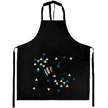 Discover Music Whale Aprons