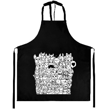 Discover Husky Doodle v1 Aprons