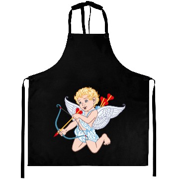 Discover angel-cupid-onion-smile Aprons