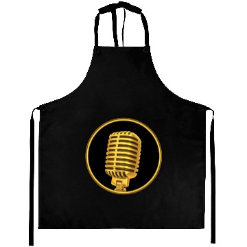 Discover Vintage Microphone Aprons