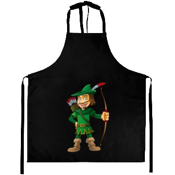 Discover Robin Hood-arrows-bow-tale Aprons