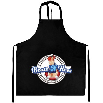 Discover BOATS 'N HOES STEP BROTHERS SEXY LOGO Aprons