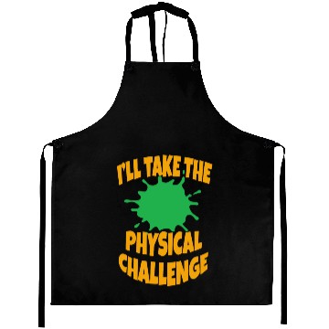 Discover Double Dare - Nick 90s - Physical Challenge Aprons
