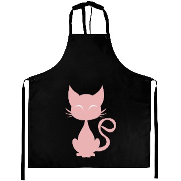 Discover Pink Cat Aprons
