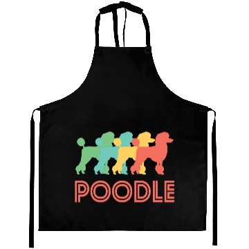 Discover Poodle Pop Art Aprons