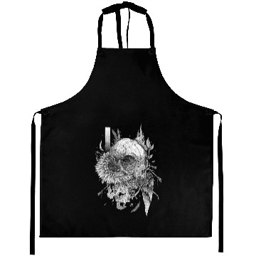 Discover Cat Skull Aprons