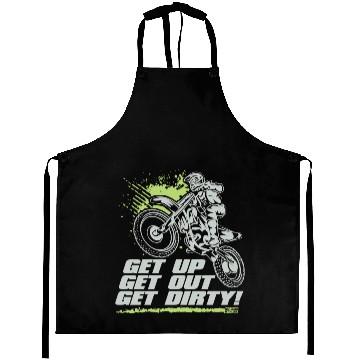 Discover Motocross Get Dirty Aprons