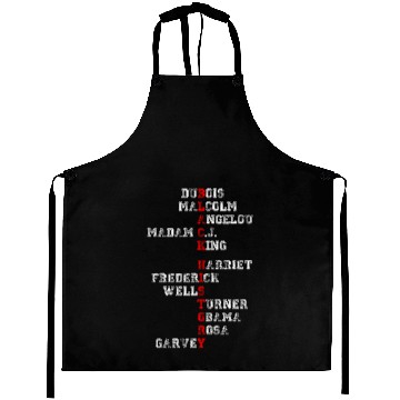 Discover BLACK HISTORY Aprons