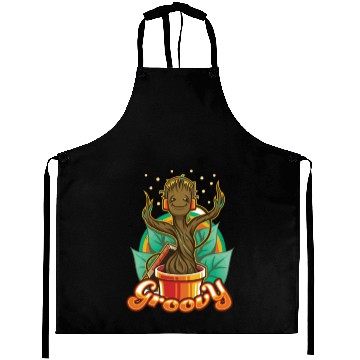 Discover Groovy Groot Aprons