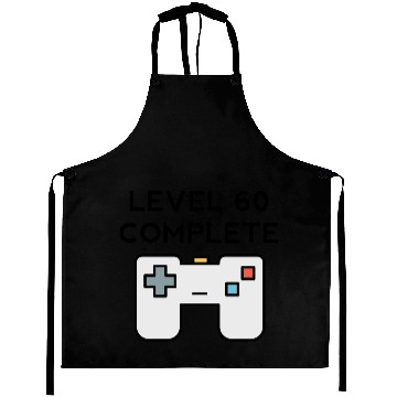 Discover Level 60 Complete 60th Birthday Aprons