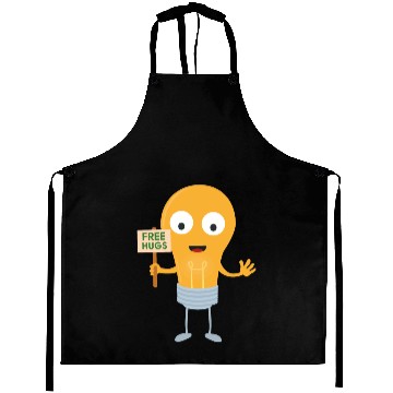 Discover light bulb free hugs happy Uggq6 Aprons