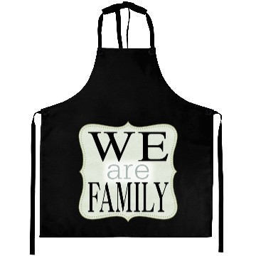 Discover We Are Family Aprons