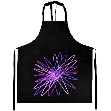 Discover Purple Lines Aprons