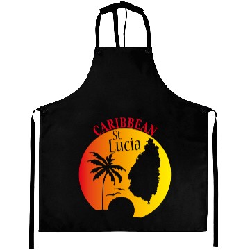 Discover ST LUCIA 3 Aprons