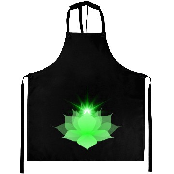 Discover Green Chakra Lotus Aprons