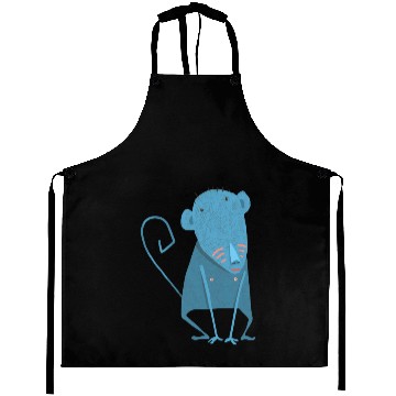 Discover Blue Monkey Aprons