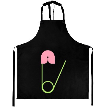 Discover Safety pin open Aprons