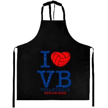 Discover Volleyball Baylor High Aprons