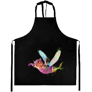 Discover Psychedelic flying catfish Aprons