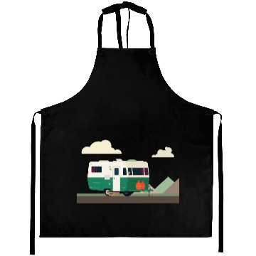 Discover camper in the mountains Aprons