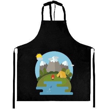 Discover camping nature Aprons