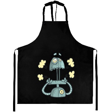 Discover Surprised robot Aprons