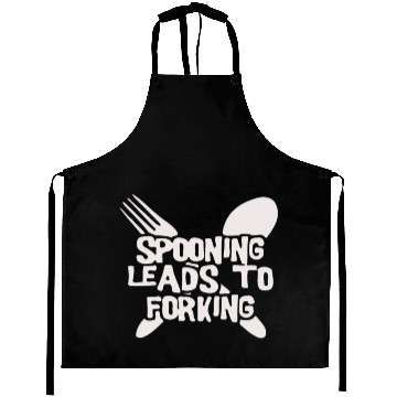 Discover Spooning Leads To Forking Aprons