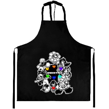 Discover Undertale Team Game Aprons