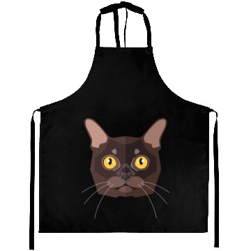 Discover brown cat Aprons