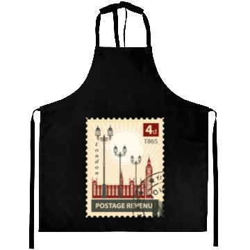 Discover london stamp Aprons