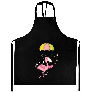 Discover flying flamingo Aprons